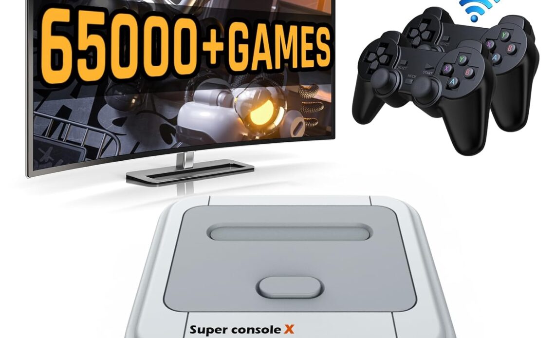retro gaming consoles