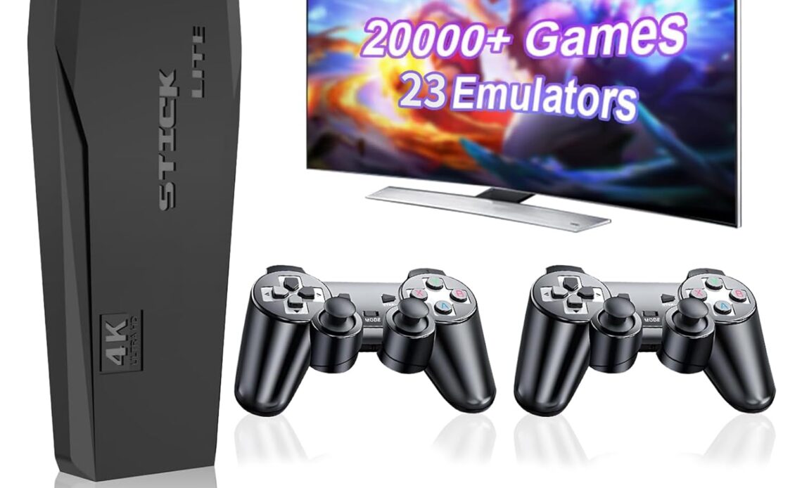 retro gaming consoles