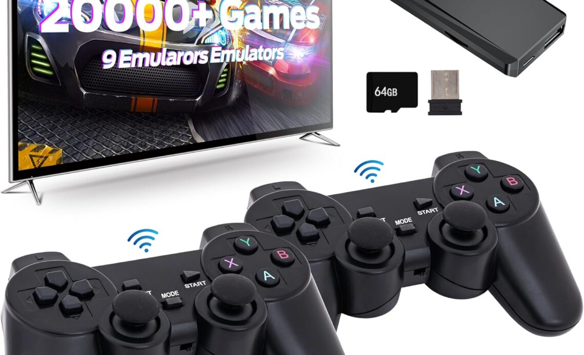 retro gaming consoles