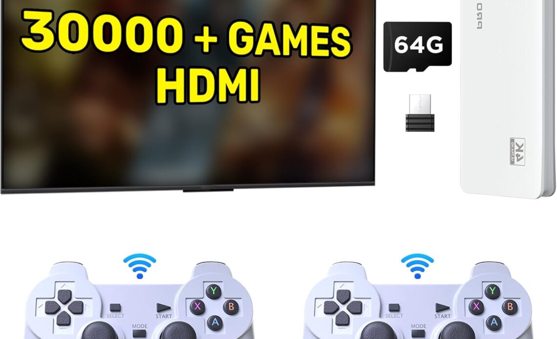 retro gaming consoles