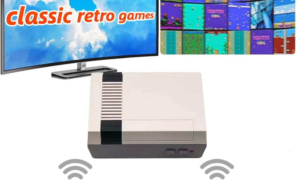 retro gaming consoles