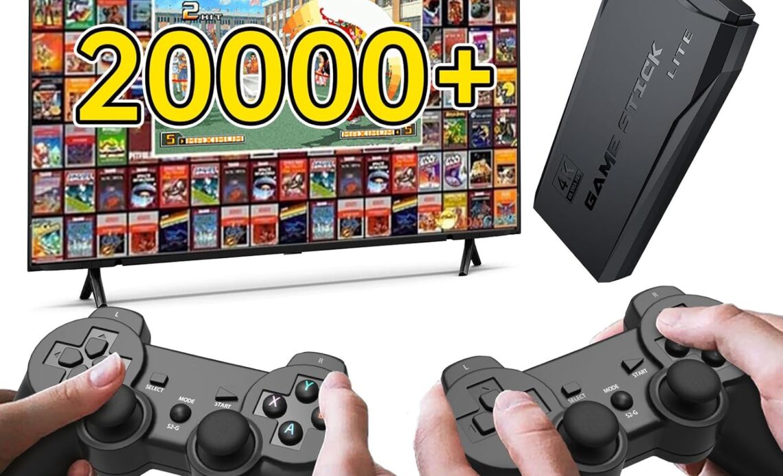 retro gaming consoles