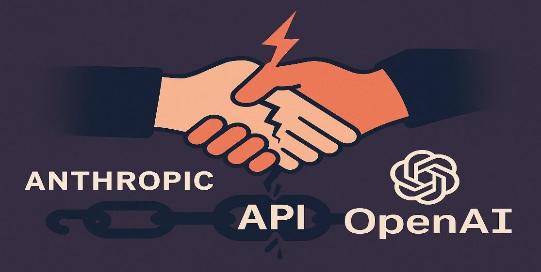 Irena Blažević on X: "Anthropic has officially revoked OpenAI's API access  to Claude, citing TOS violations after OpenAI used Claude Code for GPT-5  benchmarking. This bold move underscores rising tensions in the