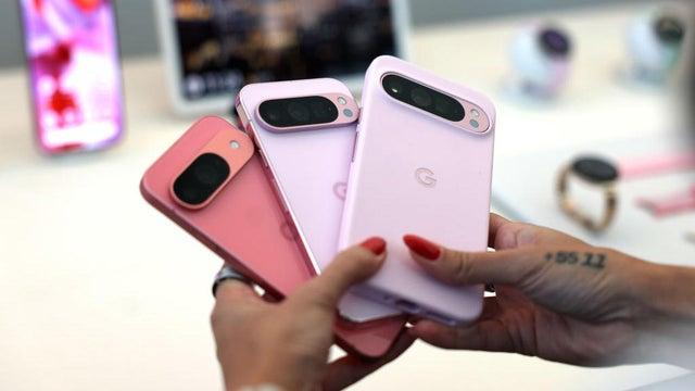 Google rolls out Pixel 9 phones as AI race with Apple heats up - CBS San  Francisco