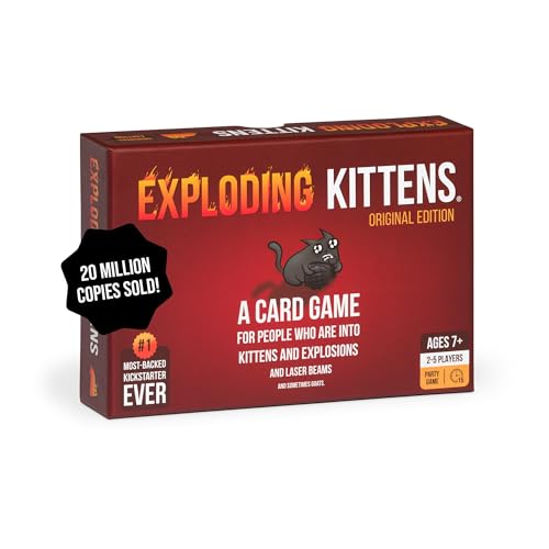 Exploding Kittens Original Edition - Hilarious Game for Family Game Night