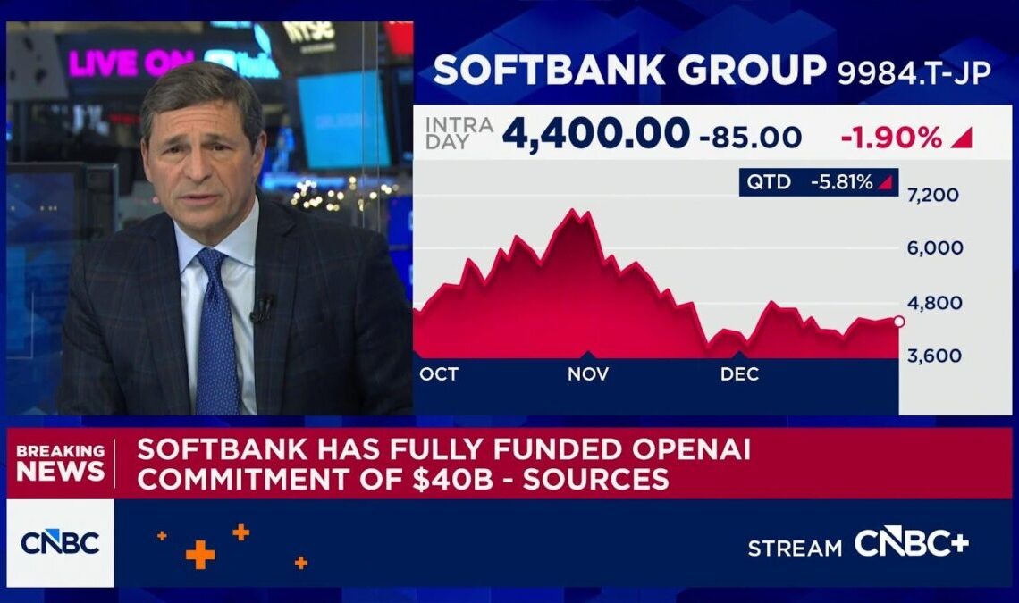 SoftBank has fully funded OpenAI commitment of $40 billion, according to  sources
